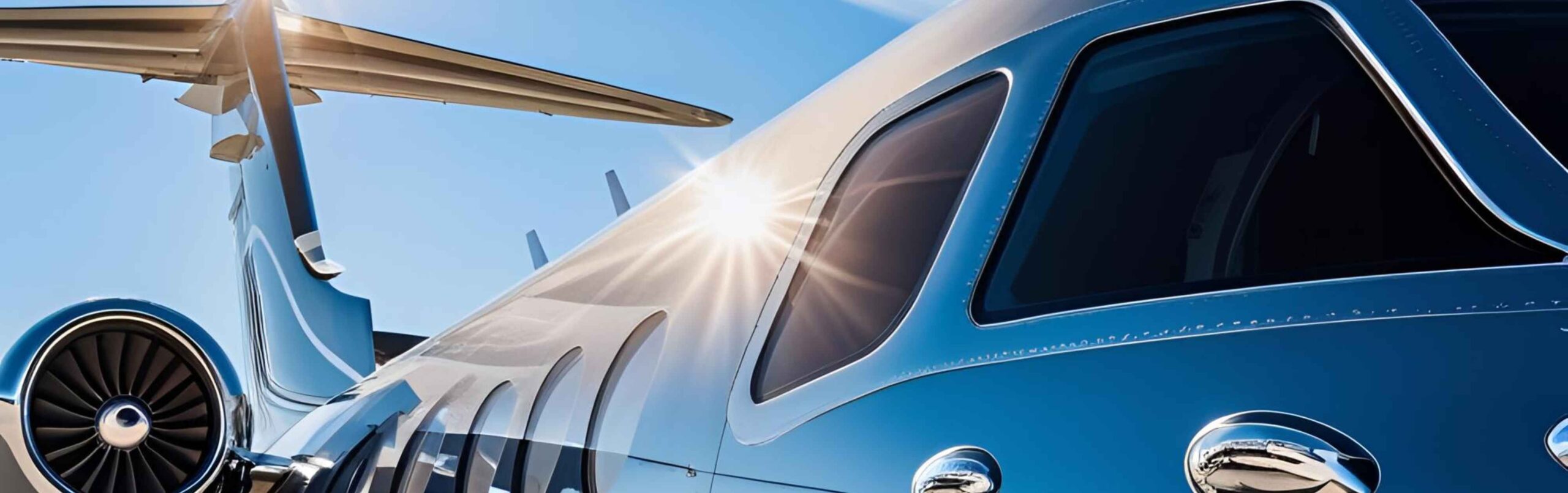 jet privé sur une piste